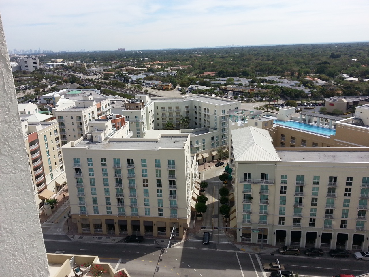 Dowtown Dadeland Apartments Arial Image